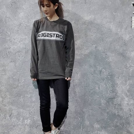 REGISTORO Long Sleeve T-shirt (Black)