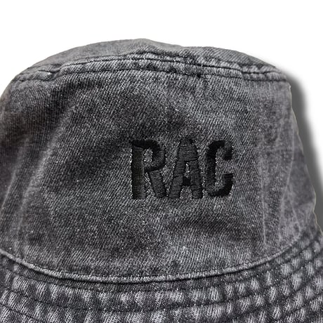 RAC Denim Bucket Hat (Black)