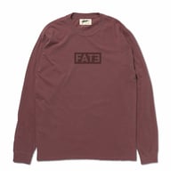 FATE®️EGISTRO Box Logo L/S T-shirt(Red)