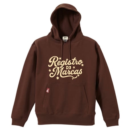 REG Star Script Hooded Parka Limited20(Brown)