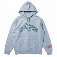 REGISTRO(NG) Hooded Parka Limited30(Gray×Blue)