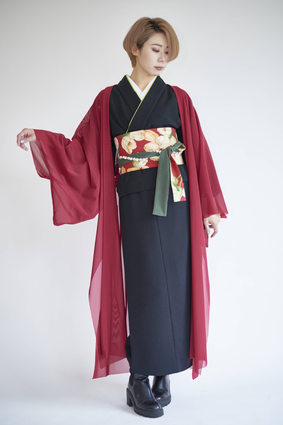 喪服上下セット＋帯 | えもんの着物