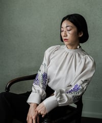 花を着るブラウス#04【松】-black- | iCONOLOGY