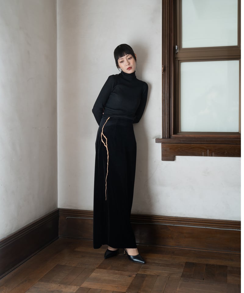 iCONOLOGY velour pencilskirt 金継ぎ ベロアスカート velour pencil skirt【金継ぎ】 | iCONOLOGY