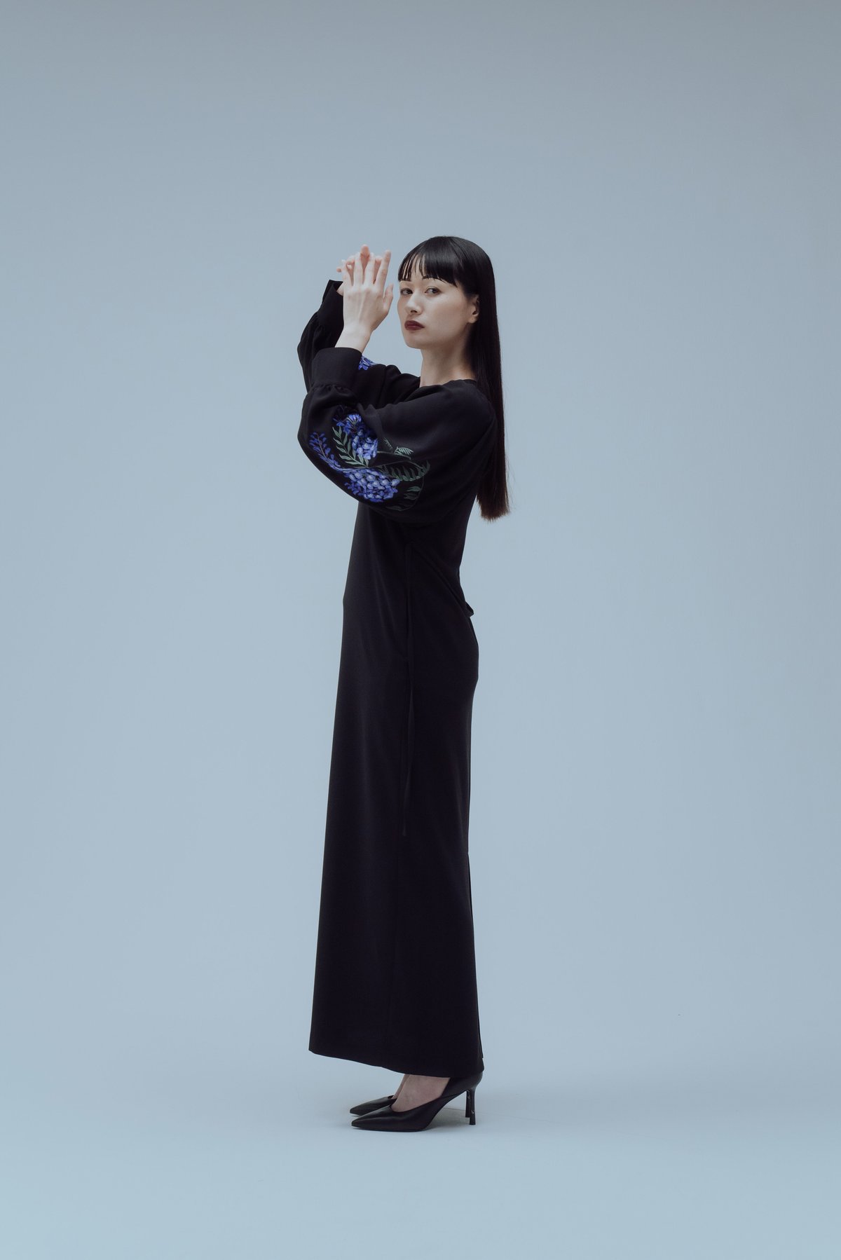 花を着るワンピース#05【藤】 | iCONOLOGY 