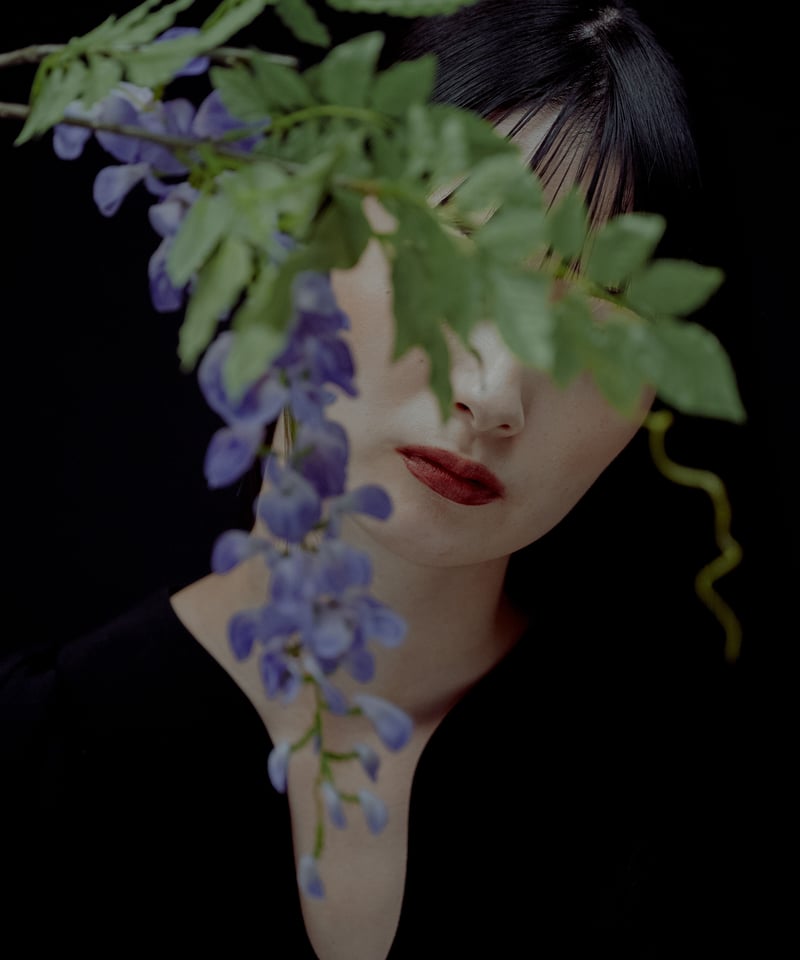 花を着るワンピース#05【藤】 | iCONOLOGY 花を着るワンピース#05【藤】 | iCONOLOGY