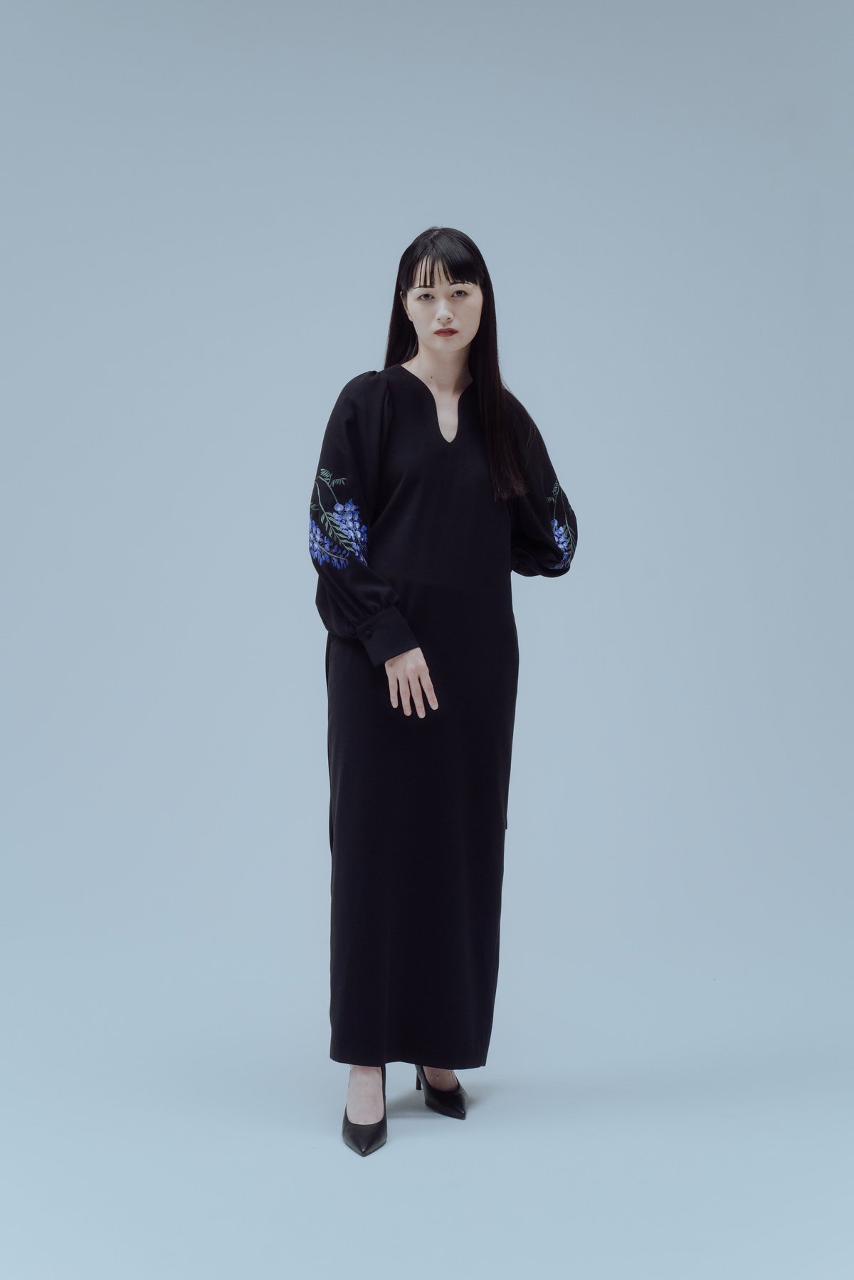 花を着るワンピース#05【藤】 | iCONOLOGY 花を着るワンピース#05【藤】 | iCONOLOGY