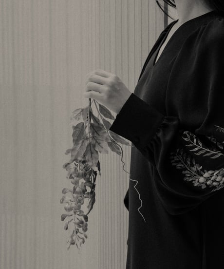 花を着るワンピース#05【藤】