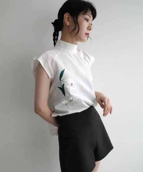 iconology 花を着るブラウス　松 花を着るブラウス#04【松】-ivory- | iCONOLOGY