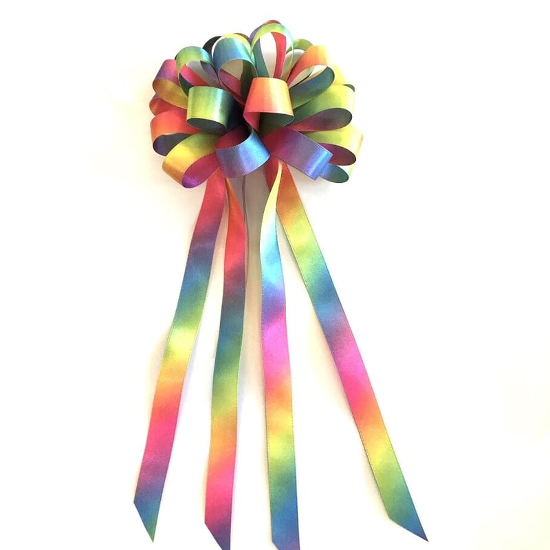 マイク用リボン各色（イベント・式典/装飾用）サテン中 | 上田楽器