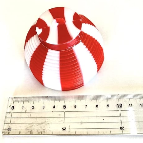 ミニ・ポリ製提灯(10cm)　豆張分 ４色セット