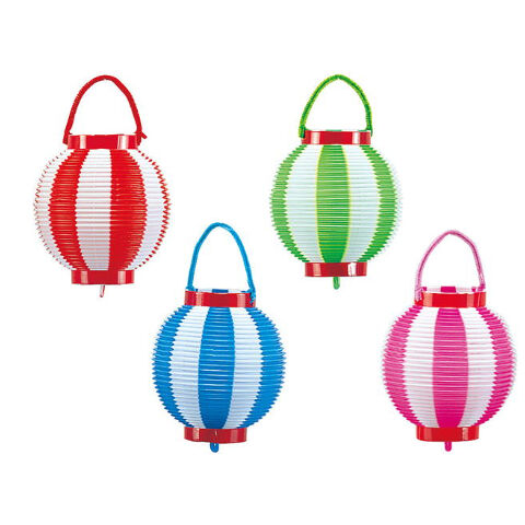 ミニ・ポリ製提灯(10cm) 豆張分 4色セット | 上田楽器ONLINE STORE