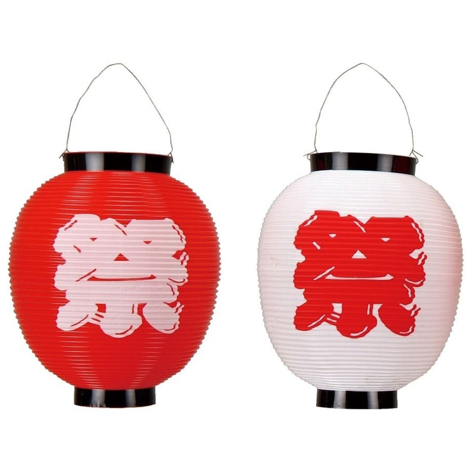 ポリ製 提灯/ちょうちん 八寸丸「祭」H24×φ22.5 | 上田楽器ONLINE STORE