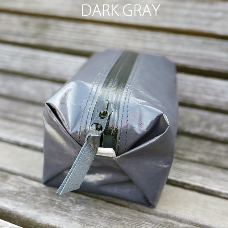 Ataraxia　ファスナーポーチ SA-CHE X-PAC 4層ナイロン 止水ファスナー マルチポーチ 4カラー