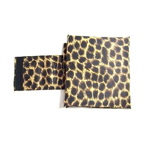 【OUTLET】SA-CHE レオパードナイロン エコバッグ  CUORE