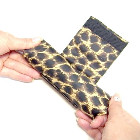 【OUTLET】SA-CHE レオパードナイロン エコバッグ  CUORE