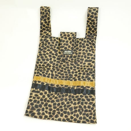 【OUTLET】SA-CHE レオパードナイロン エコバッグ  CUORE