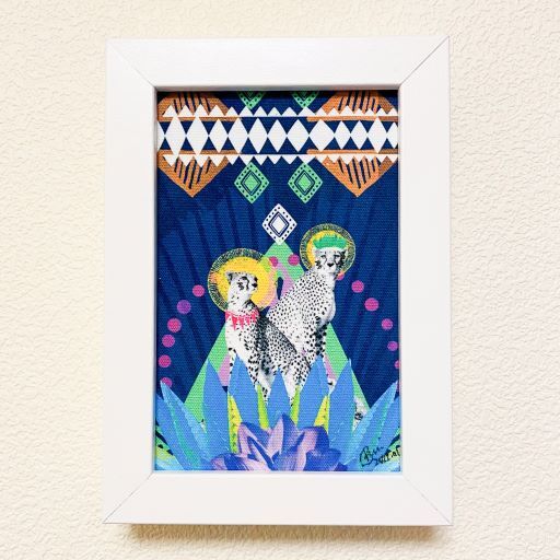 Wild Turkey サイン入りフレームアート ワイルドアートフレーム（はがきサイズ）選べる7種類 | Kangarui