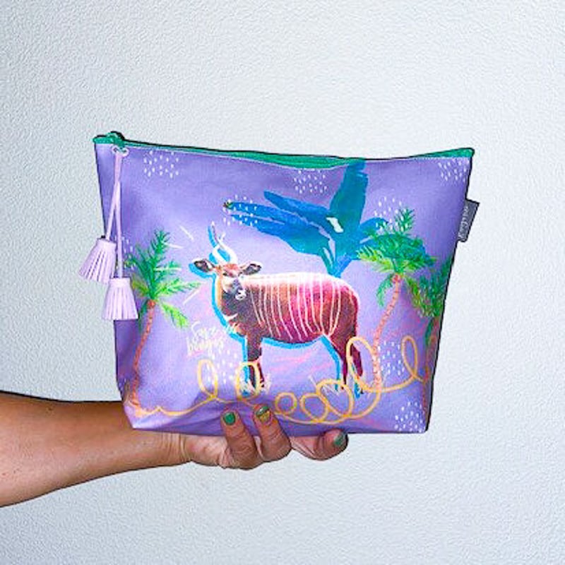 サファリポーチ(L)マチ付き Mountain Bongo | Kangarui