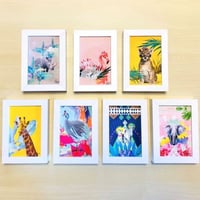 ワイルドアートフレーム（はがきサイズ）選べる7種類