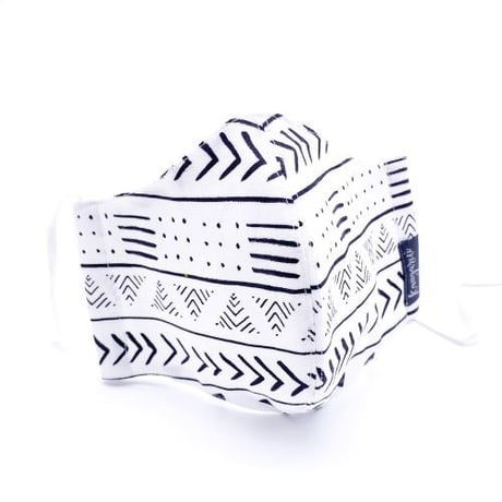 ハッピーアートマスク　Mud Cloth(大人用M)