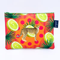 サファリポーチ (M) Lemon Cheetah