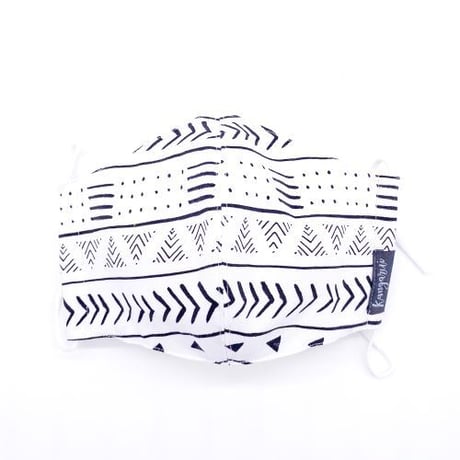 ハッピーアートマスク　Mud Cloth(大人用M)