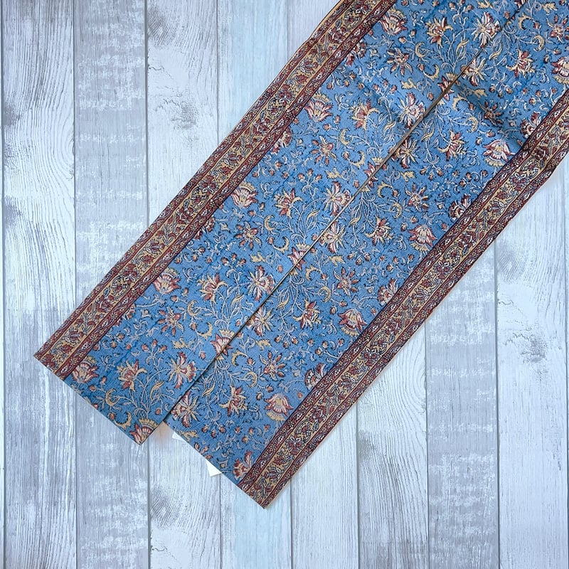 ギャラリー凜 半巾帯 ギャラリー凛】半幅帯「横段更紗」 | KIMONO CLOSET by Nayuko Ogura