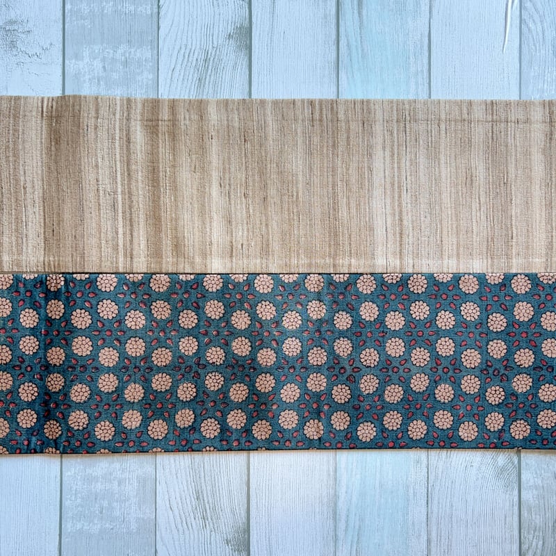 ギャラリー凛】半幅帯「丸花紋の可愛い更紗」 | KIMONO CLOSET by Nayuk