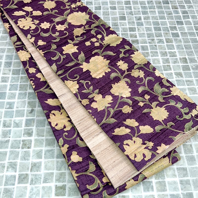 ギャラリー凛】型友禅更紗の半幅帯 | KIMONO CLOSET by Nayuko Ogura