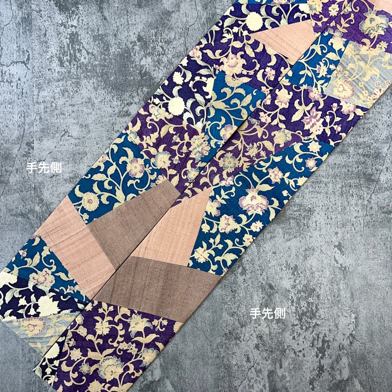 ギャラリー凛】型染更紗のパッチワーク半幅帯 | KIMONO CLOSET by Nayuk