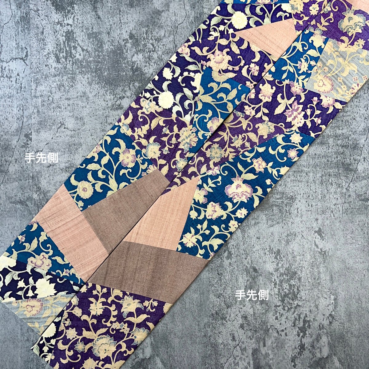 ギャラリー凛】型染更紗のパッチワーク半幅帯 | KIMONO CLOSET by Nayuk