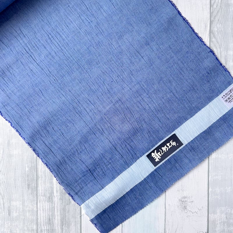 新之助上布　ワイドサイズ　綿麻 新之助上布 ワイドサイズ 綿麻 新之助上布