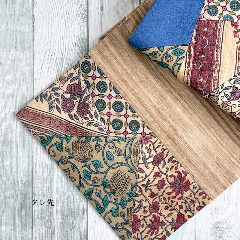 ギャラリー凛】パッチワーク更紗名古屋帯 | KIMONO CLOSET by Nayuko