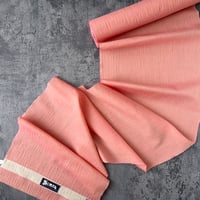 新之助上布】綿麻反物「無地・春灯（はるあかり）」 | KIMONO CLOSET