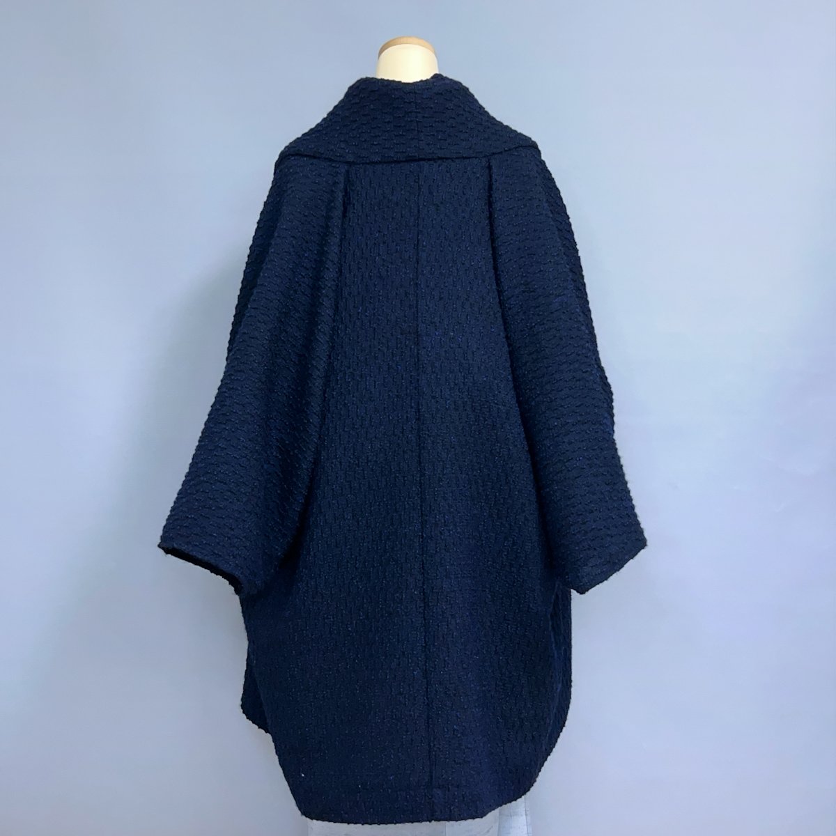 workshopさかりや】ガウンコート（ネイビー） | KIMONO CLOSET by N