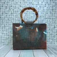 さかりや　新之助上布　半襦袢　替え袖付き　オリジナル workshopさかりや】新之助上布の替え袖つき半襦袢「パープル