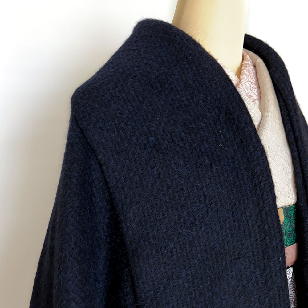 workshopさかりや】モダンモモンガコート（ネイビー） | KIMONO