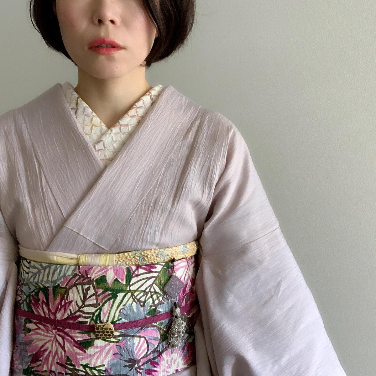 最終お値下げ♪半巾帯✴︎kosode 装い