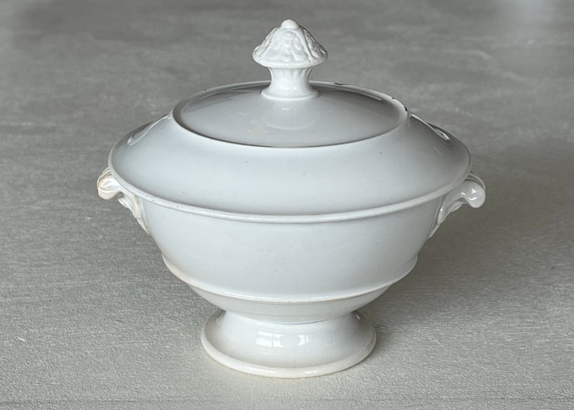 美品クレイユモントローブイヨンボウル フランスアンティーク