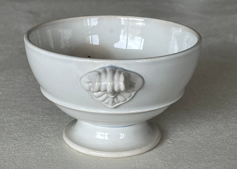 美品クレイユモントローブイヨンボウル フランスアンティーク