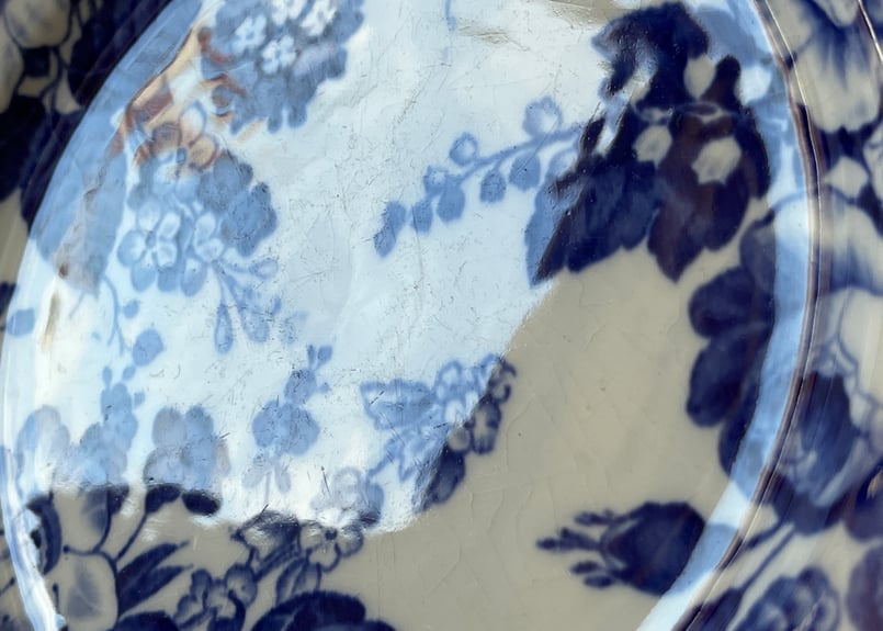 クレイユモントローFlora Muguetすずらんプレート②フランス