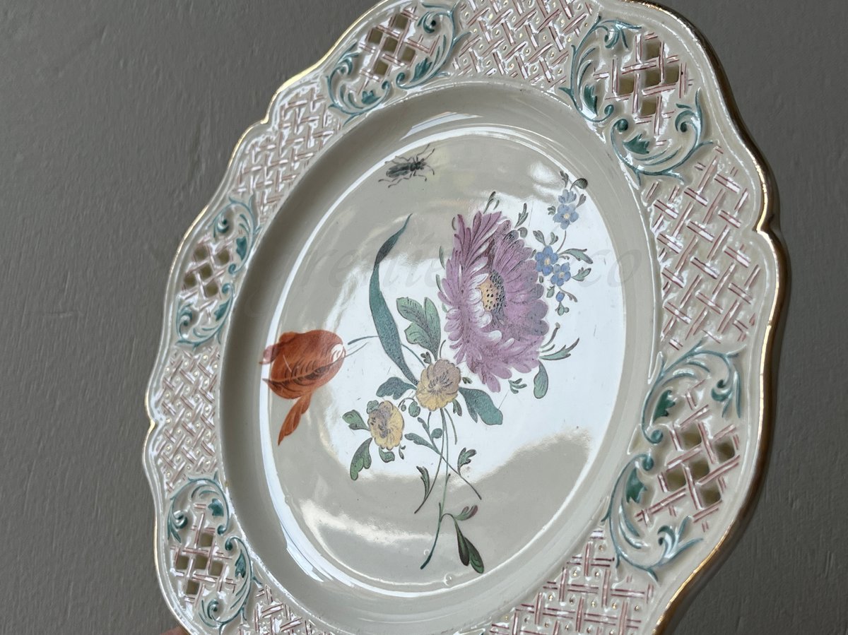 ミュンヘン・ルートヴィヒ 花柄皿 27cm2枚 【公式通販】