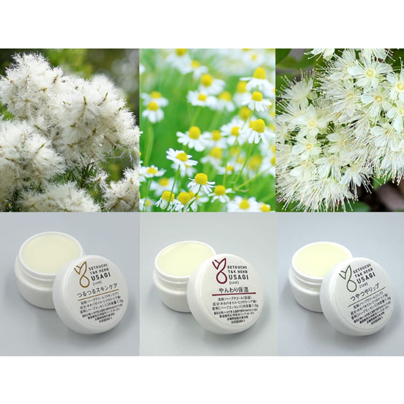 まずは一つ、やわらかなうるおい感から｜うさぎシリーズ｜小さなハーブ