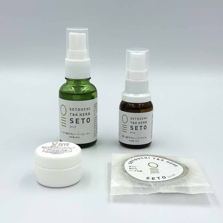 リニューアルキャンペーン　まずは試して、使い心地を知る｜せと習慣｜トラベル・パック　せとシリーズ4アイテム お試しセット
