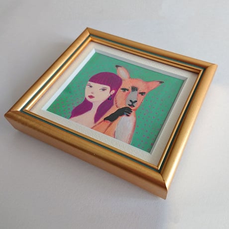 「相棒」三浦由美子 原画 ミニフレーム作品
