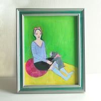 「お気に入りのリボン」三浦由美子 原画作品