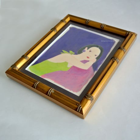 ぼんやりする女　三浦由美子原画作品