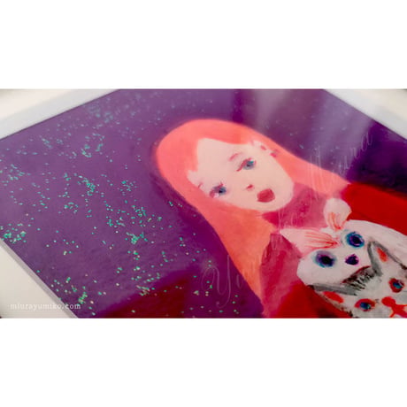 「With a Cat」三浦由美子 原画作品