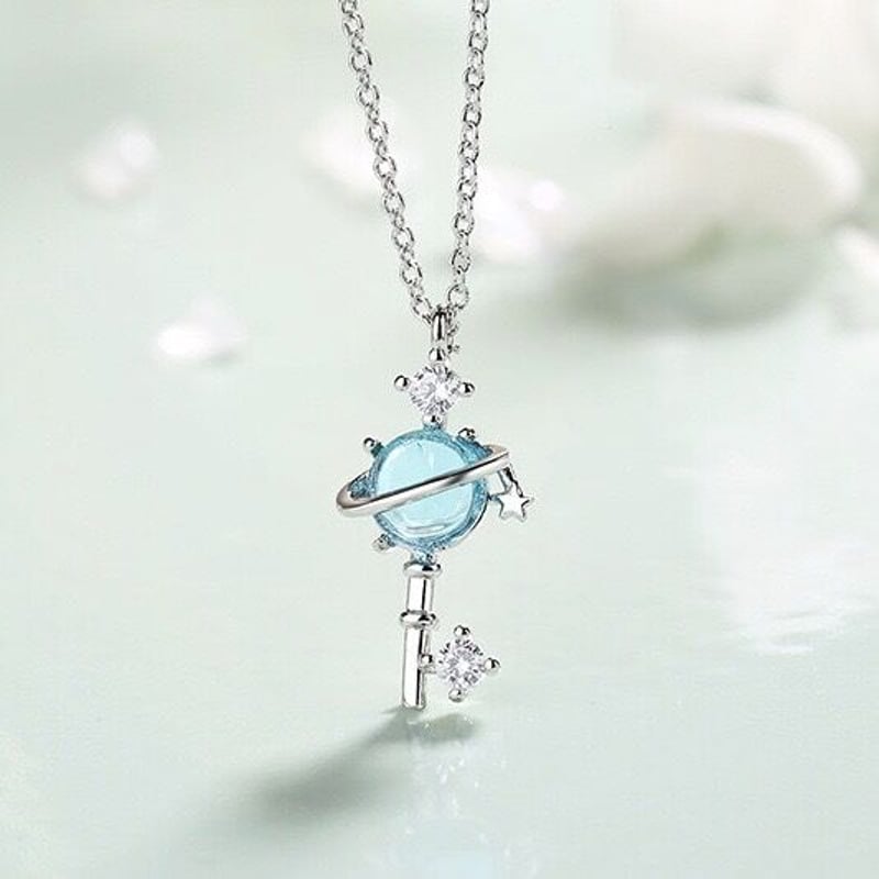 12月売り上げランキングNo.5】可愛い惑星・星のネックレス